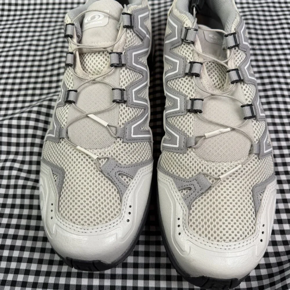 Salomon XA-Comp LTR ADV Trail Running Sneakers Grey Silver Men's Size 12